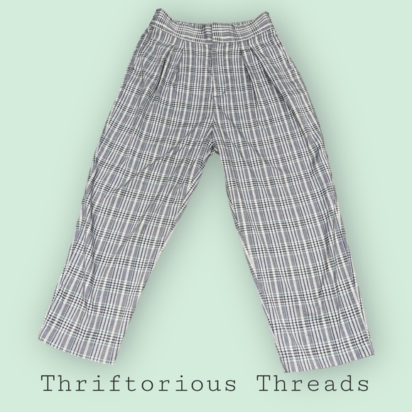 Urban Outfitters Plaid Trouser Pants - Picture 2 of 7